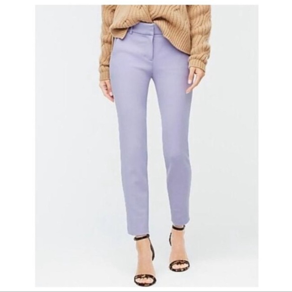 NWT J.Crew Cameron Pants in Lavender